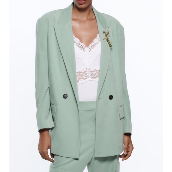 ZARA SOFT OVERSIZED BLAZER